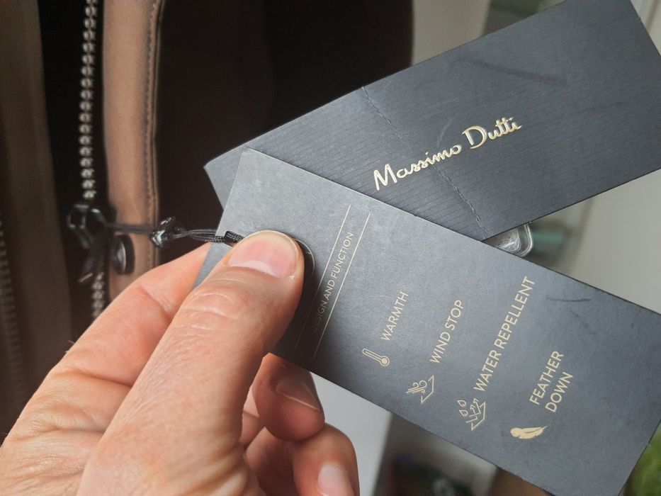 Massimo dutti Płaszcz puchowy Nowy