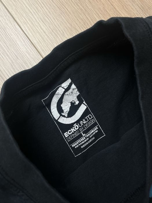 Ecko Unltd Big logo Vintage Męska Koszulka T-shirt SK8 Rap