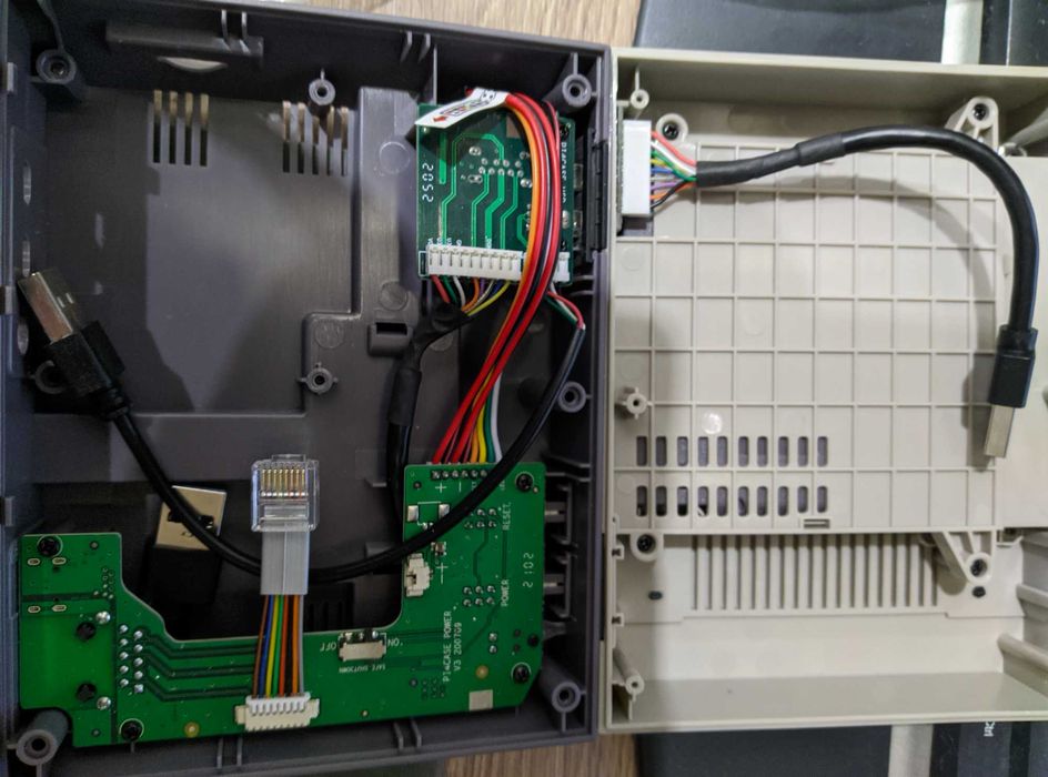 Мікрокомп'ютер raspberry pi 4 model b+корпус RETROFLAG NESPI RETROPIE