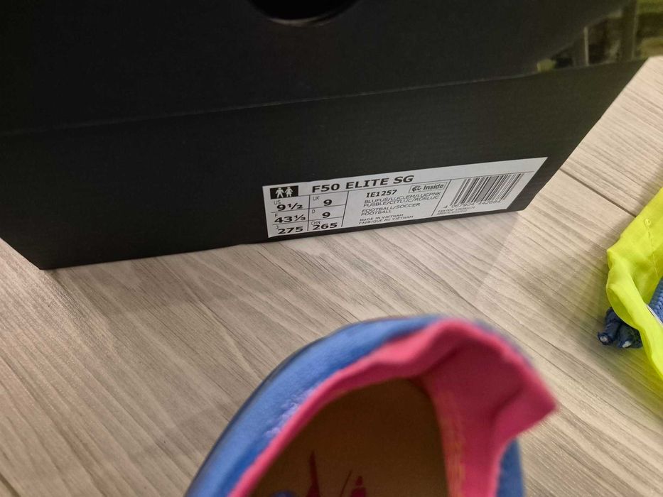 Profesjonalne korki adidas F50 Elite SG IE1257 rozmiar 43 1/3