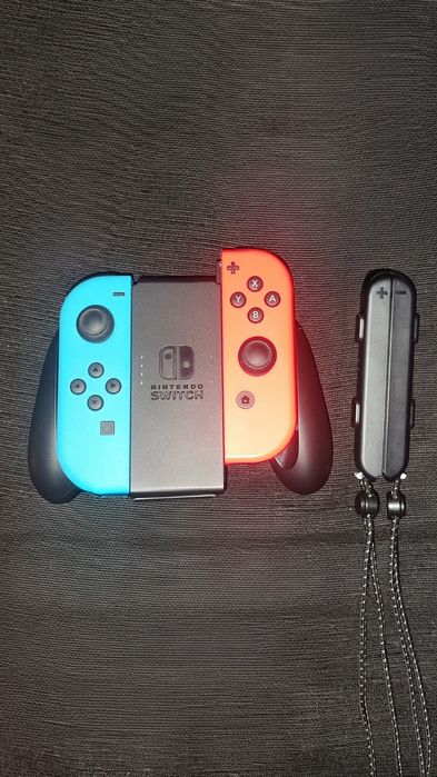 Joy-con original com todos os acessórios