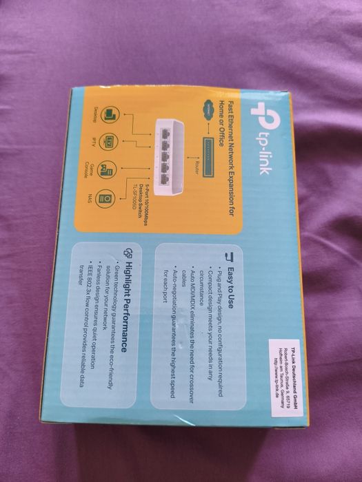 Комутатор TP-Link TL-SF1005D