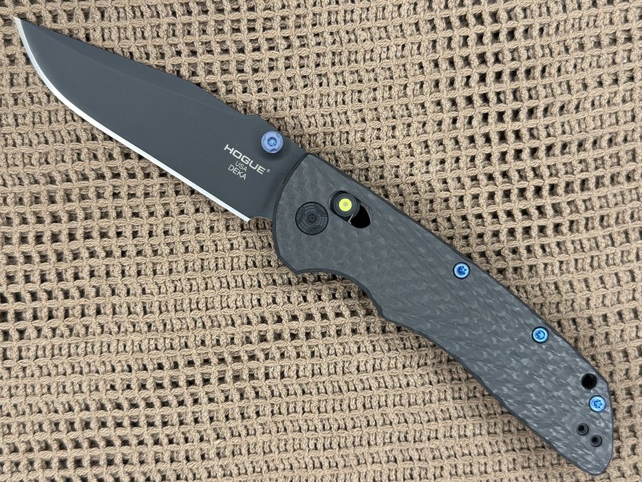 Ніж Hogue Deka Collector Series Carbon CPM 20CV 24299-LIM
