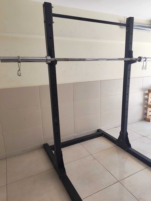Olympic Bar and Support Rack455280490783057921
