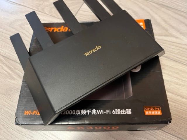 Інтернет-роутер Tenda AX3000 CX12L Pro