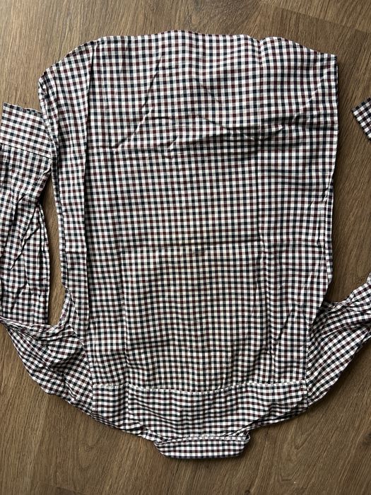 Koszula męska w kratkę Premium by JACK & JONES Medium 100% bawełna