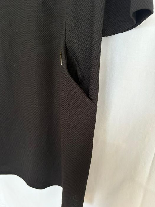 Czarna oversize sukienka roz 52