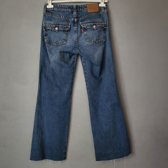 Jeansy damskie LEVI'S Premium Noughties Bootcut r. 26 IDEALNE Y2K