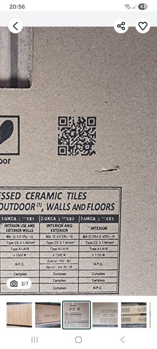 Nowe płytki ceramiczne dekoracyjne rektyfikowane Ibero Artwood Ribbon