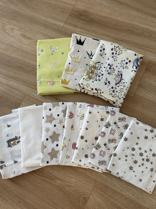 Пеленки 3 гребших і 7 простих ціна за одну штуку 50 грн