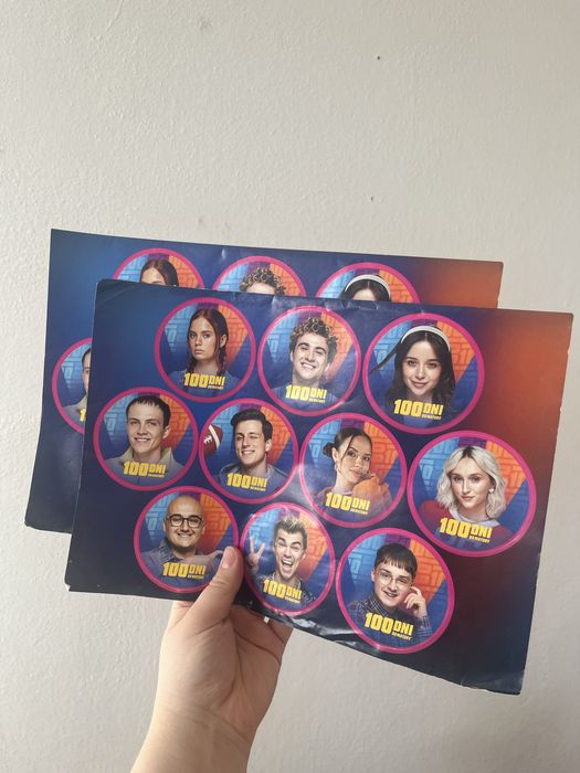 Naklejki ekipa 100 dni do matury