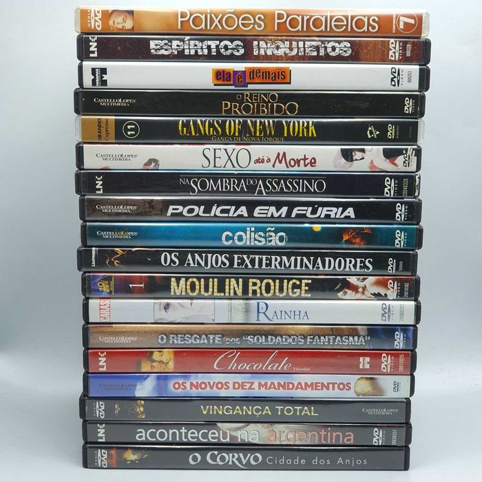 Lote 29/2 - Pack de 18 Filmes em DVD - Ref.VI