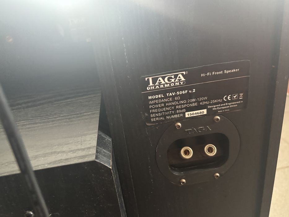 Kino domowe Yamaha RX-V379 + glosniki Toga