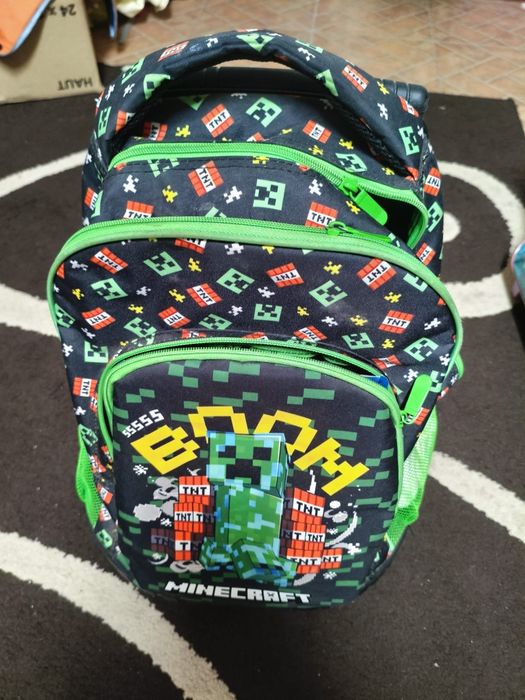 mochila com troley Minecraft