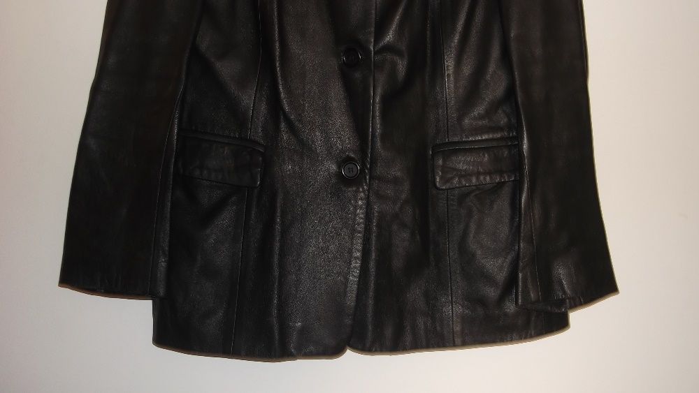 casaco de senhora em pele genuina