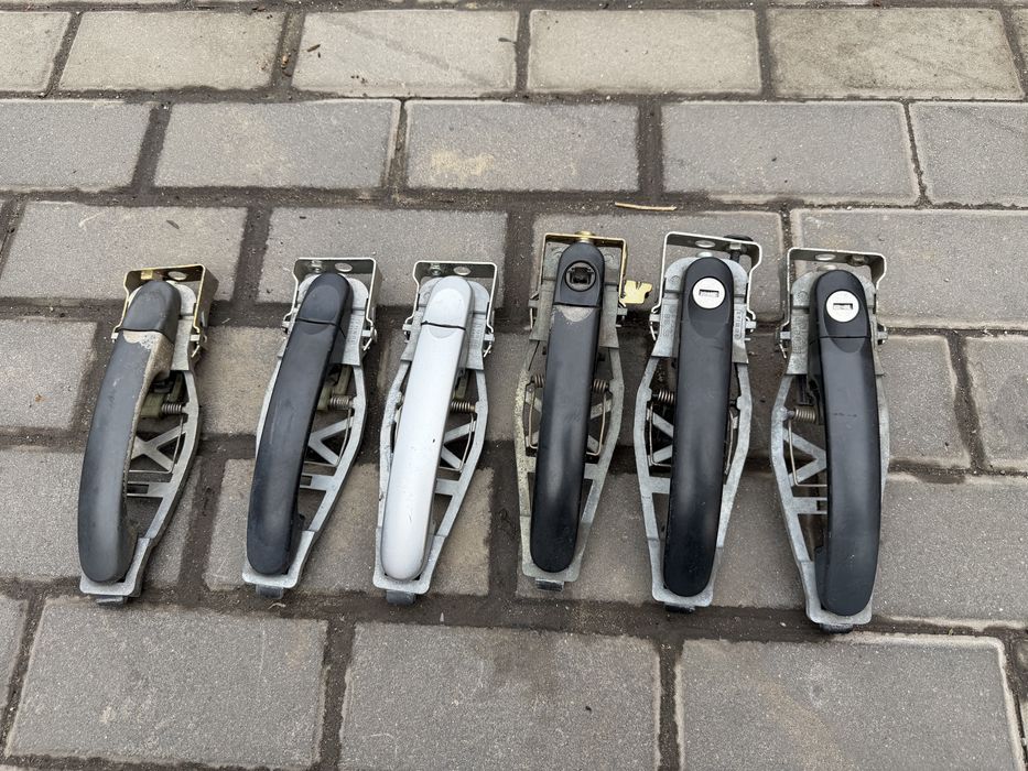 Ручки передніх і здвижних дверей Фольксваген Т5 Кадді Тауран