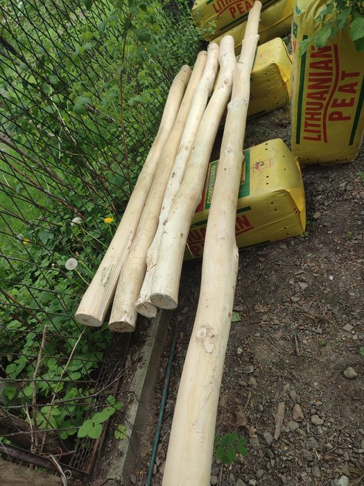 Sprzedam belki na hustawke malowane drewnochronem akacja jodła olcha