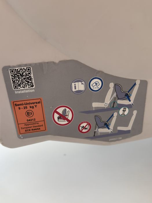 Cadeira Auto Volvo / Britax Römer Max-Way 9-25kg
