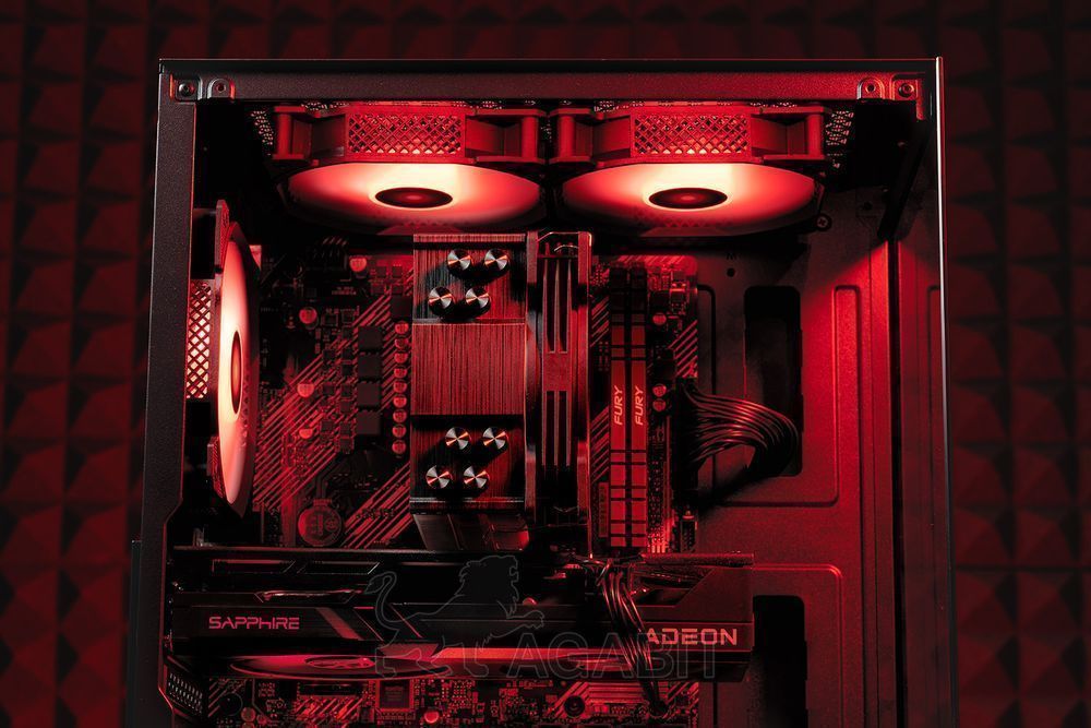 ЕСТЕТ! RX 6600 XT+Ryzen 5 5600+DDR4 16GB+M.2 SSD 500GB –  Ігровий комп'ютер ПК для ігор геймерський игровой компьютер