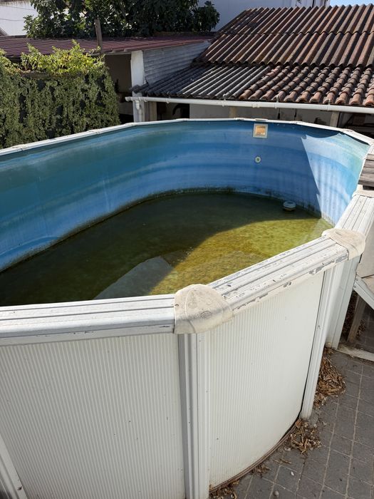 Piscina oval 5x3mt