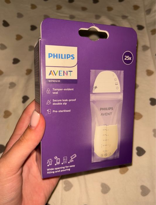 Пакети для зберігання грудного молока