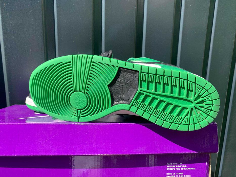 Rzadkie buty Nike Dunk Sb Classic Green 39 bdb skóra z boxem