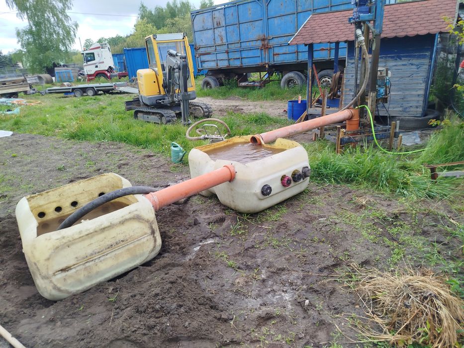Wiercenie studni głębinowej . Tarnobrzeg, Mielec, Kol