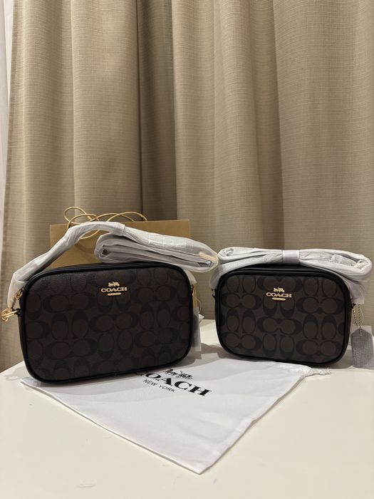 Сумка крос-боді Coach Jamie Camera Bag Large Brown коач коуч