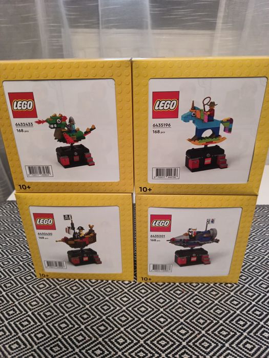 LEGO 4 sztuki Przejażdżki NOWE