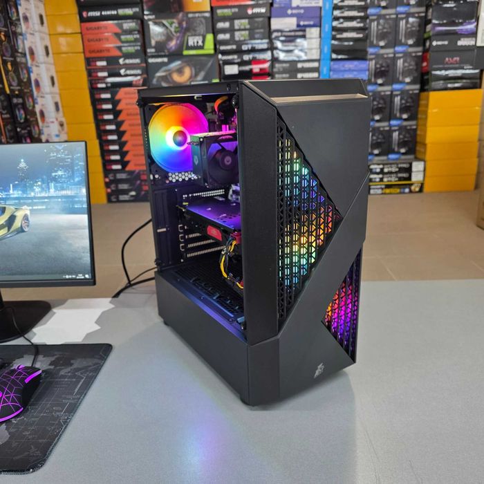 Компютер Intel Core i5-9600kf, 16GB DDR4, RX 570, SSD 120 + HDD 2TB