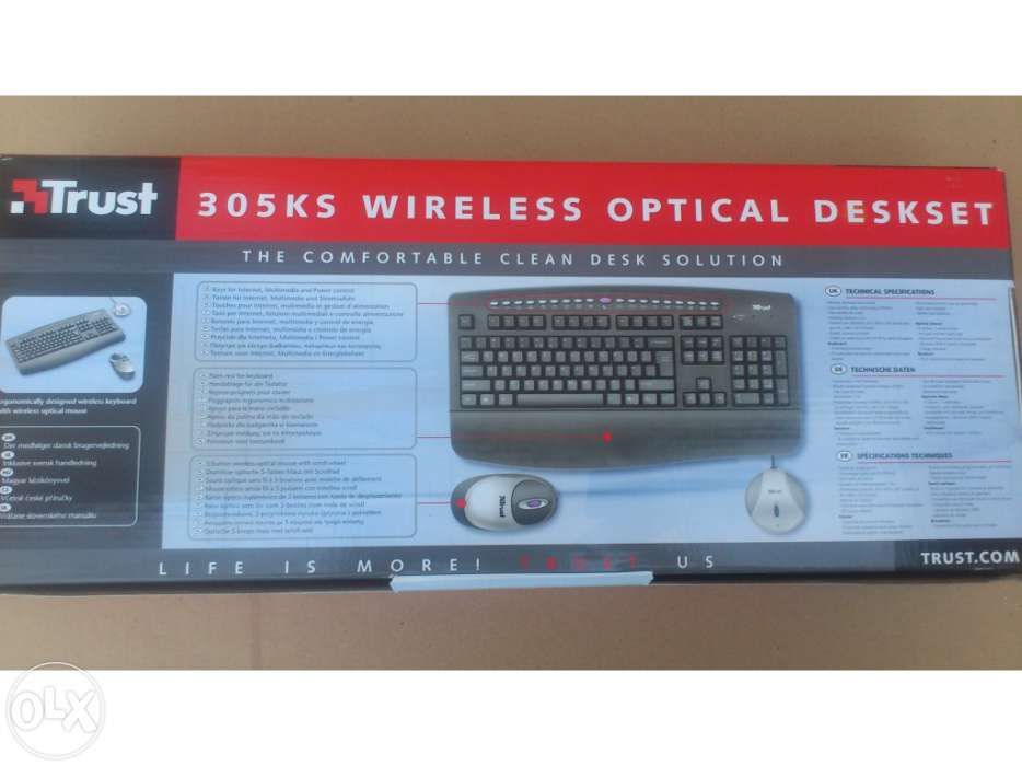 Teclado e rato Wireless Trust442909898320783364