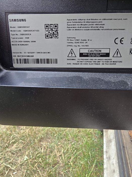 Telewizor Samsung GQ65S92CAT