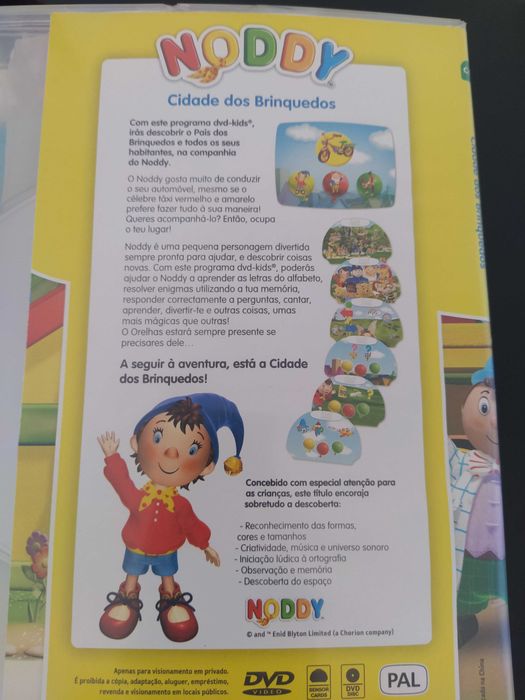 Controlador Dvd Kids Noddy