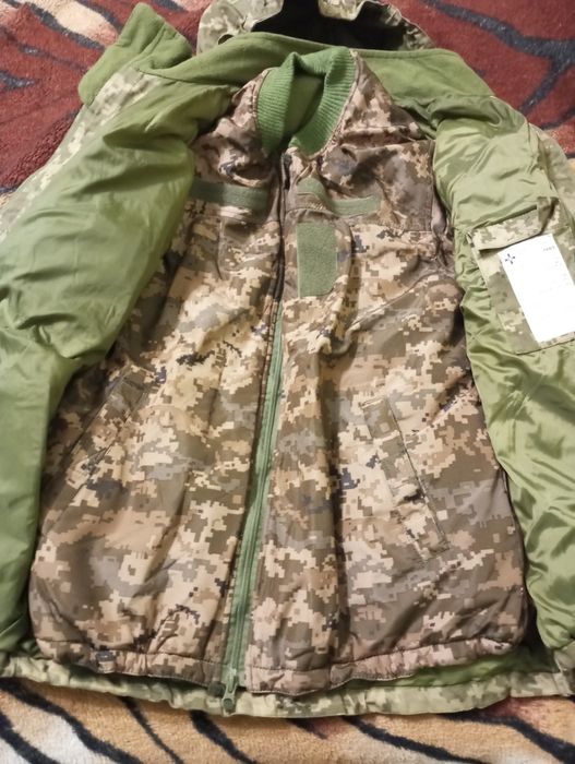 Куртка зимова вітроволого захисна військова. (Бушлат)