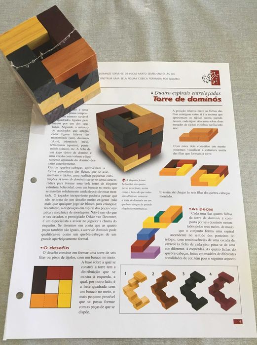 Jogos de engenho com fascículo