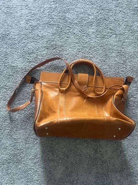 Torba, torebka shopper skóra naturalna