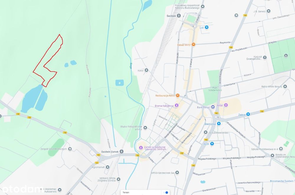Świdwin / Nowy Przybysław - działki budowlane z WZ na domy jednorodzin