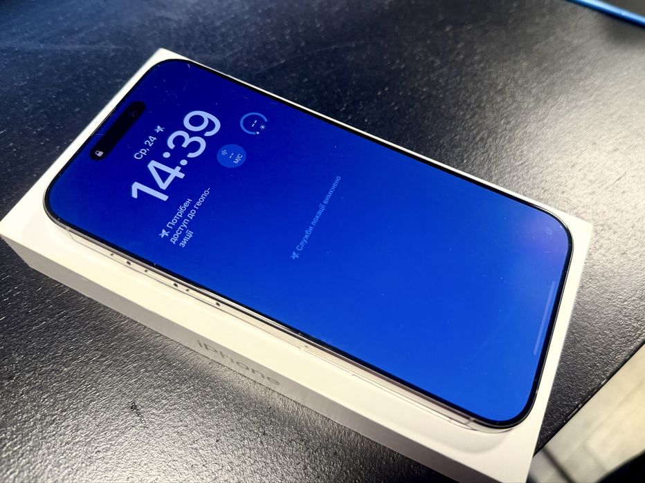 Apple Iphone 16 pro max 512 silver 95%