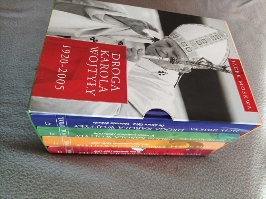 Droga Karola Wojtyły. 4 Tomy Zestaw Jacek Moskwa