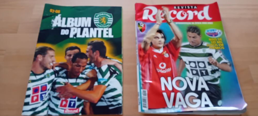 Caderneta Completa Sporting: Plantel 07-08