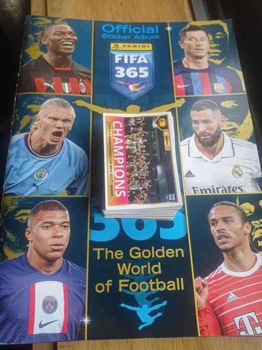 Lote 120 cromos FIFA 365 ano 2023