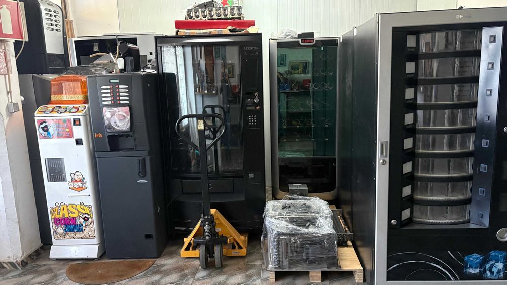 Reparações em máquinas de vending