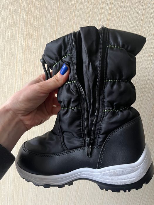 Зимові чобітки дутики 31 розмір , як для хлопчика так і для дівчинки