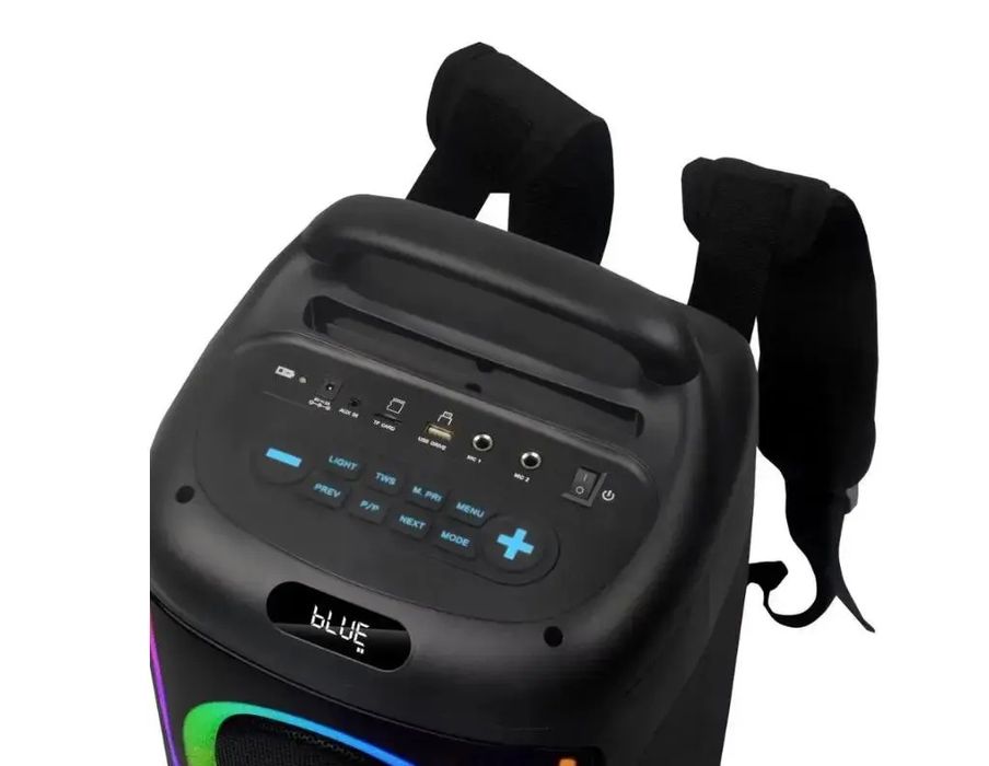 Колонка Bluetooth Portable Party Speaker TTD громкий звук  LED караоке