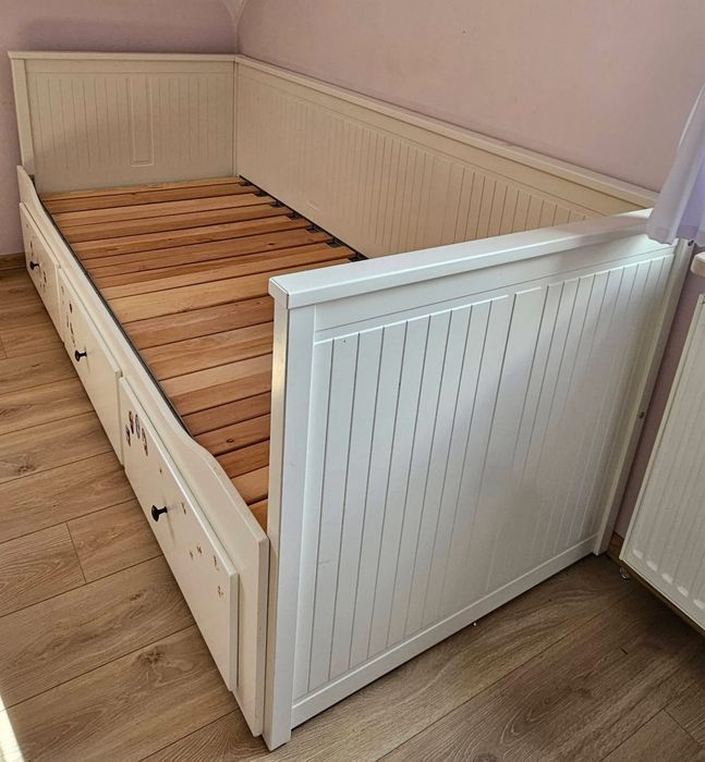 Łóżko Ikea Hemnes  rozkładane