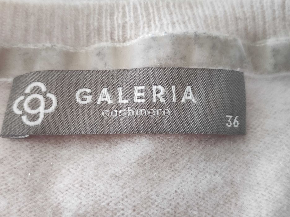 - Galeria - Kaszmirowy sweter r. 36