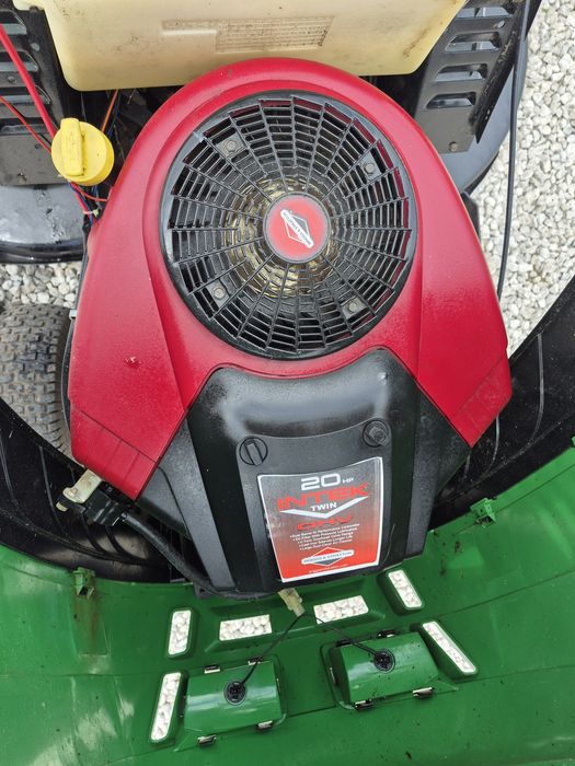 Kosiarka traktorek Castelgarden V2 20km pompa oleju kosz