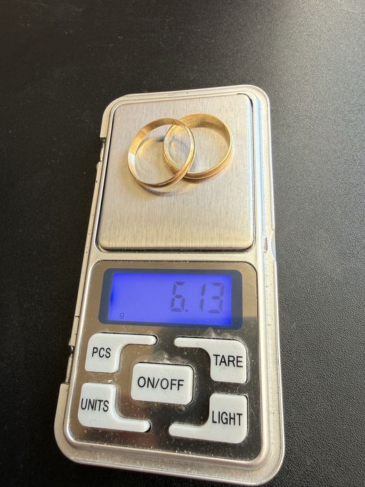 Złote obraczki 14k