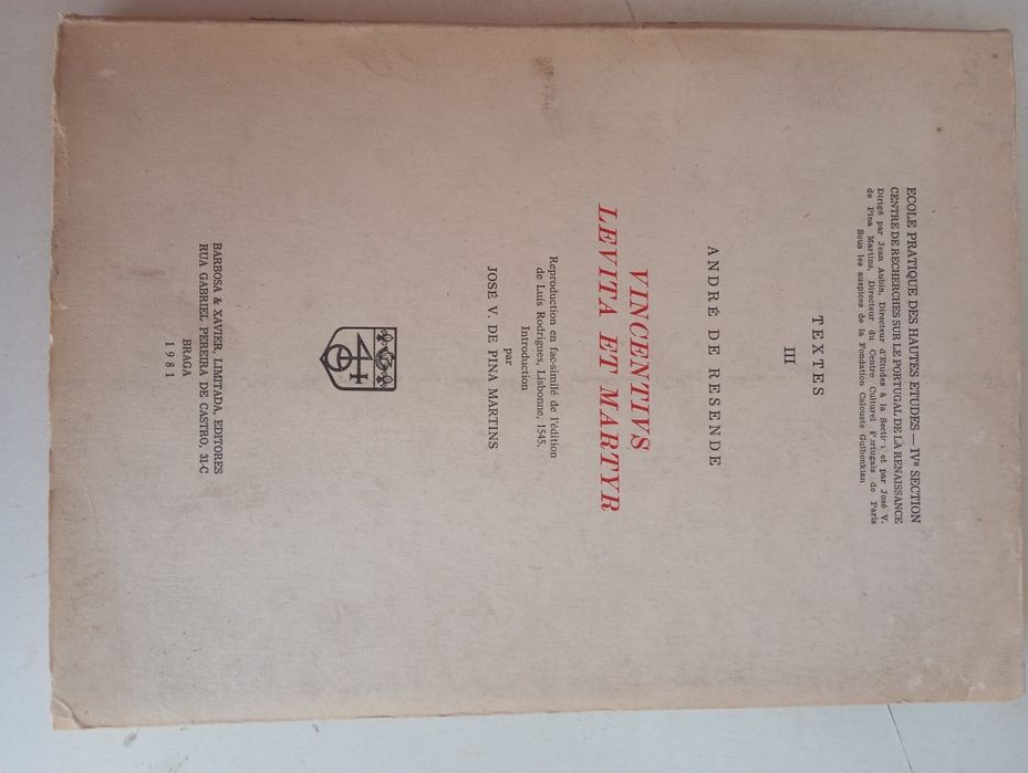 Vicentivs Levita ET Martyr