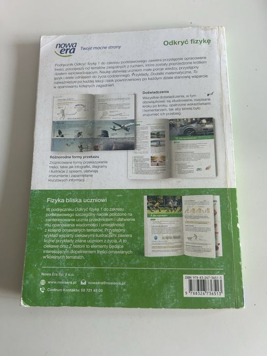 podrecznik od fizyki klasa 1